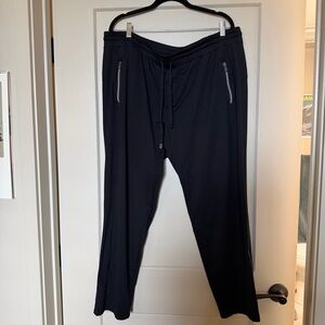 Athleta Black Pants with Zipper Pockets